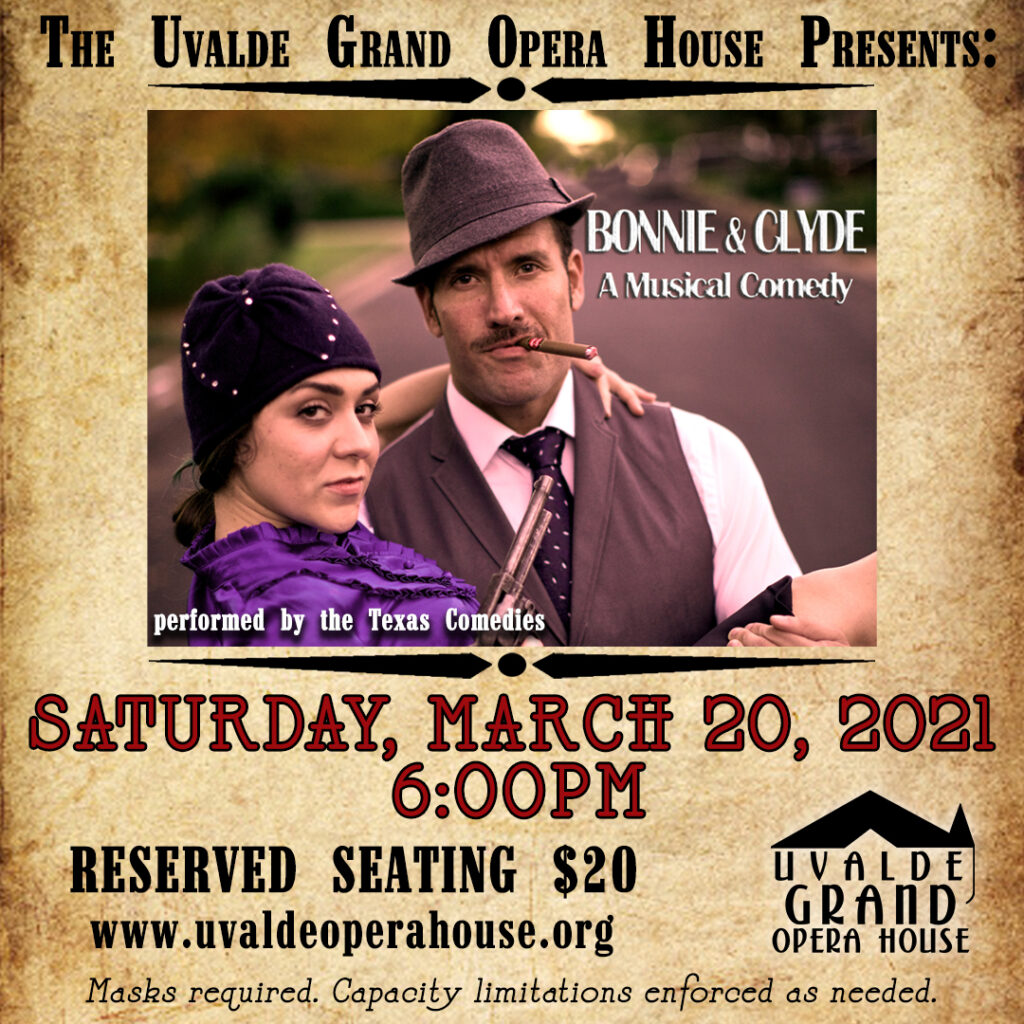 Bonnie and Clyde: A Musical Comedy by Texas Comedies