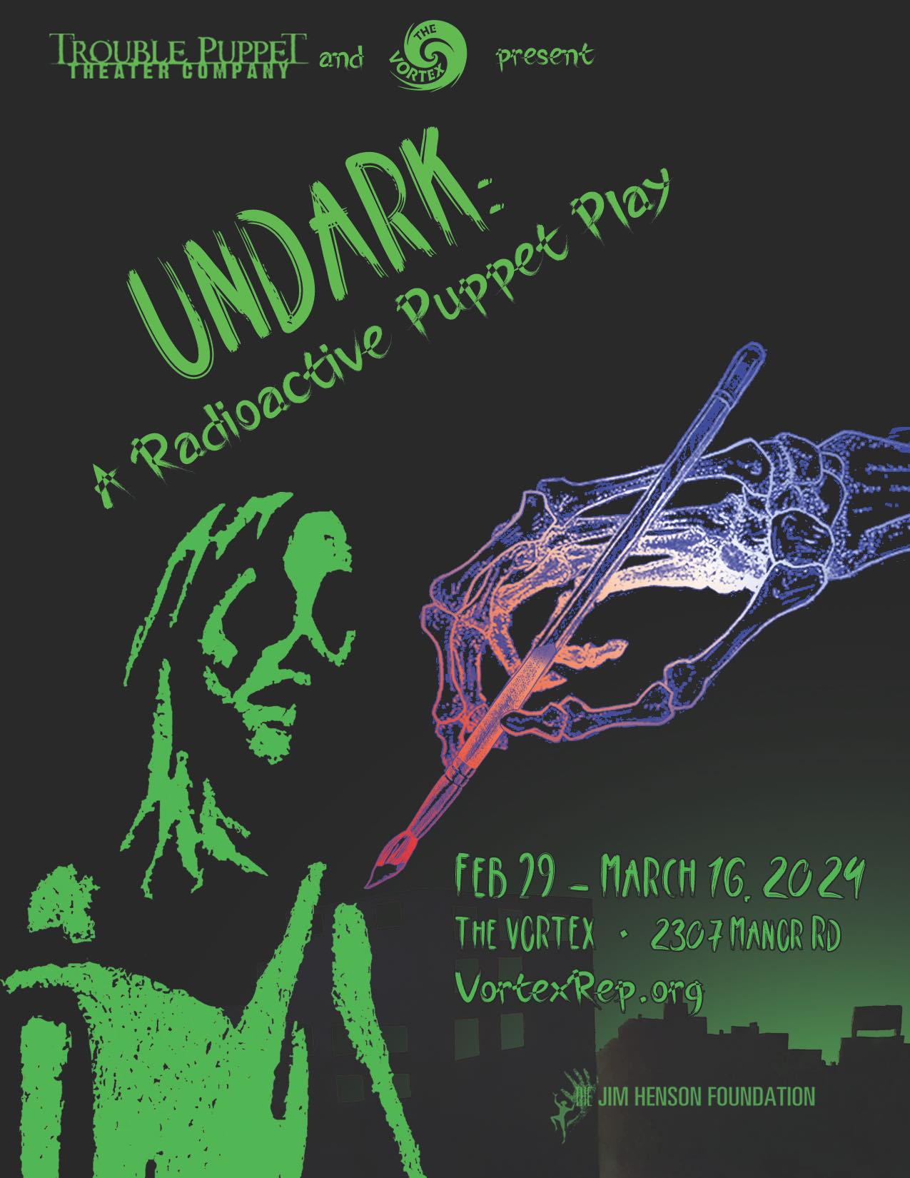 Undark - A Radioactive Puppet Play by Trouble Puppet Theatre Company