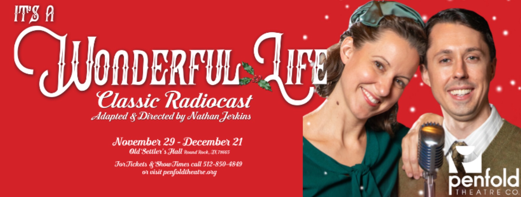 It's A Wonderful Life, a Live Radio Play by Penfold Theatre Company