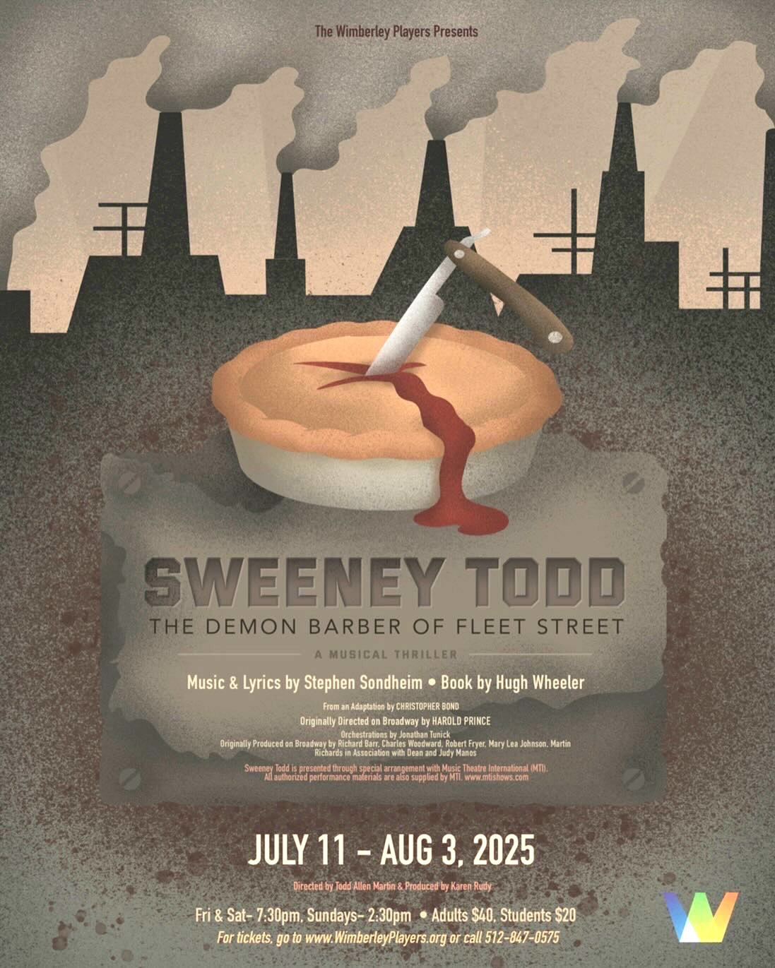 Sweeney Todd by Wimberley Players