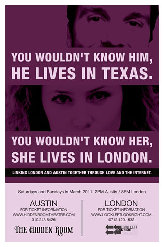 You Wouldn't Know Him/Her, He/She Lives in Austin/Edinburgh (August) by Hidden Room Theatre