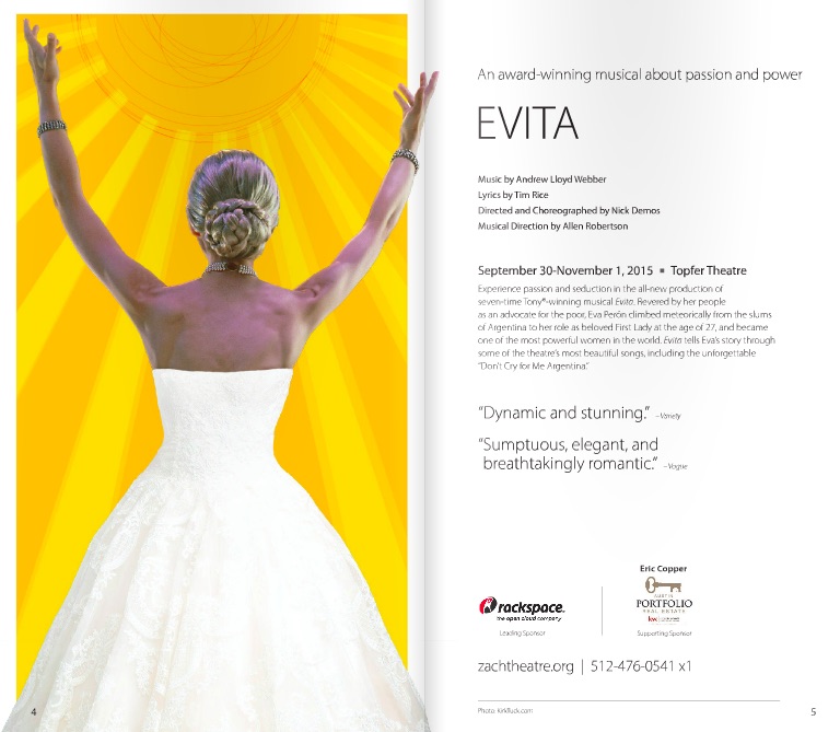 Evita by Zach Theatre