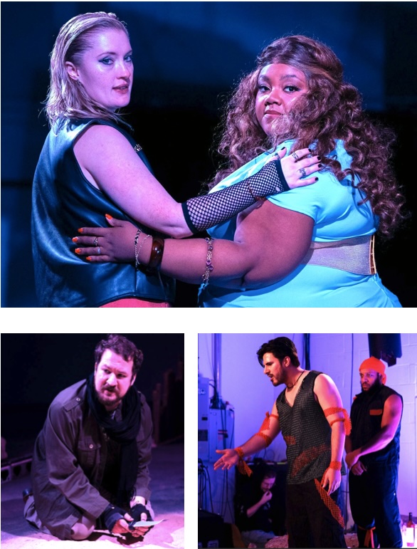 (clockwise) Laura D’Eramo, Rachel West, Darwin Ragsdale, Pablo Muñoz-Evers, Cody R. Arn (photos by lensofathena)