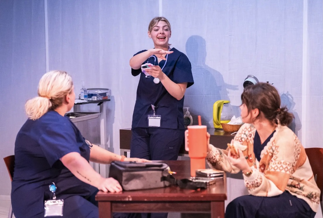 Jennifer Jennings, Shelby Surdam, J. Bailey Parks (photo by lens of athena)