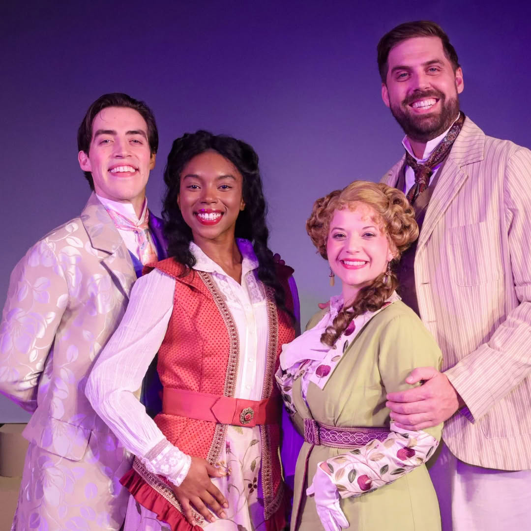 Bailey Ellis, Vivian Noble, Sarah Zeringue, Devin Finn (photo by Steve Rogers)