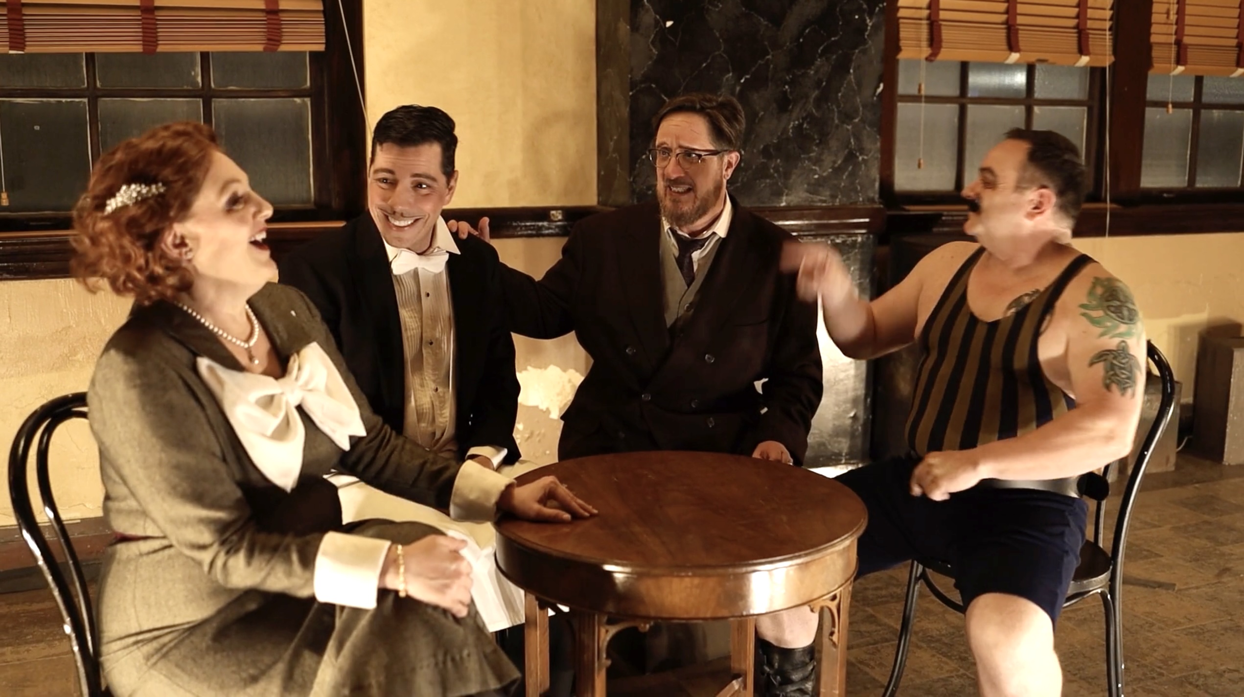 Laura Tresize, Joseph Garlock, Robert Matney, Tobie Minor (photo by Jose Lozano)