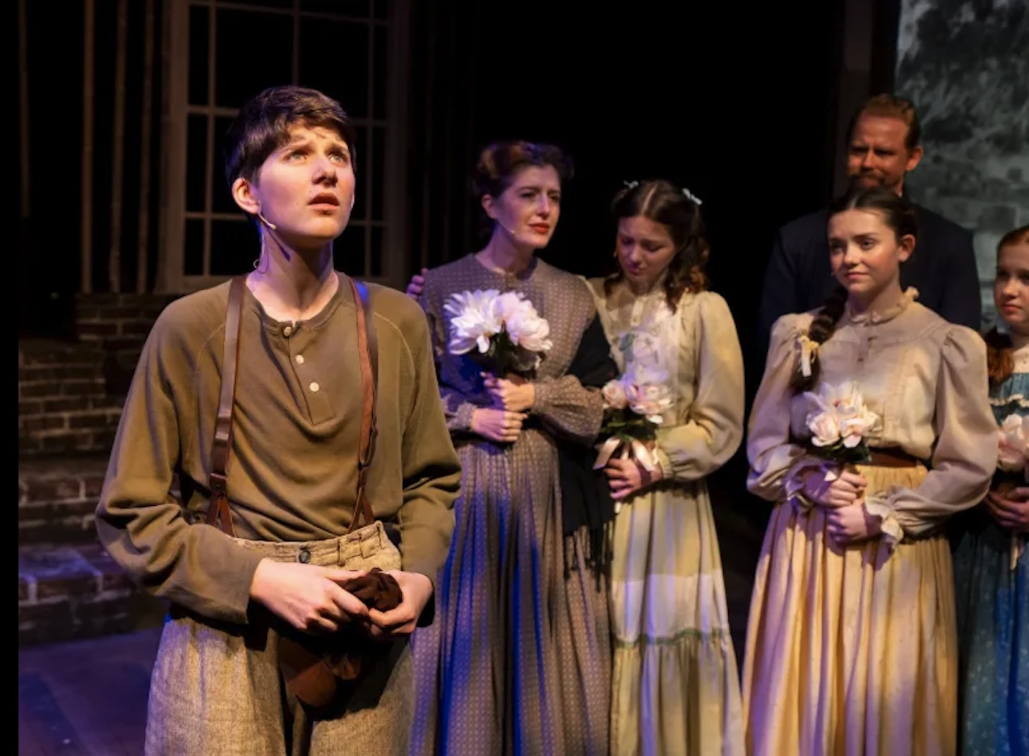 Juno McQueen, Kathleen Fletcher, factory girls Sydney Wheat, Penelope Lang, & Annie Neitzel, Dan Dalbout (photo by lens of athena)