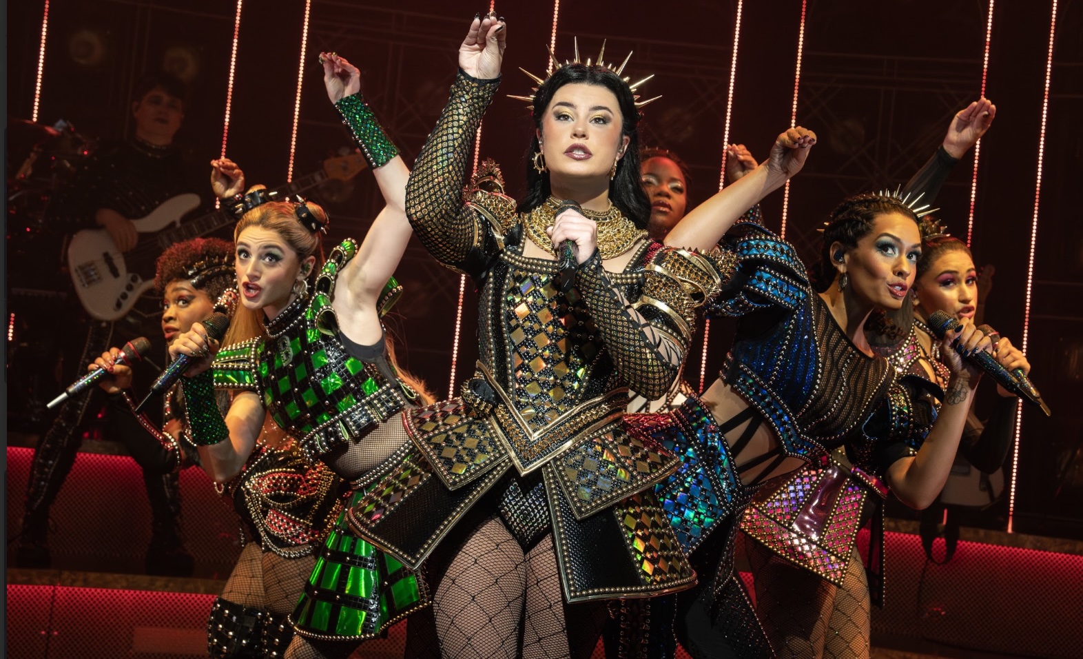 Emma Elizabeth Smith as Catherine of Aragon (photo by Joan Marcus)