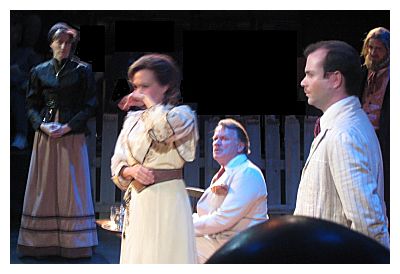 Liz Fisher, Babs George, Ev Lunning Jr., David Boss, Robert Matney (ALT photo)