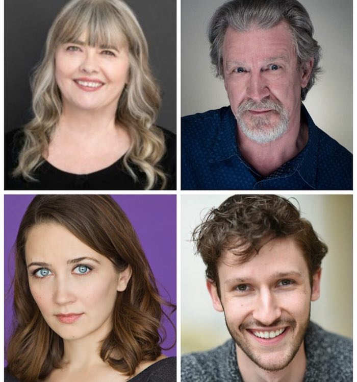 Cyndi Williams, Huck Huckaby, Claire Grasso, Aaron Johnson (via Austin Playhouse)