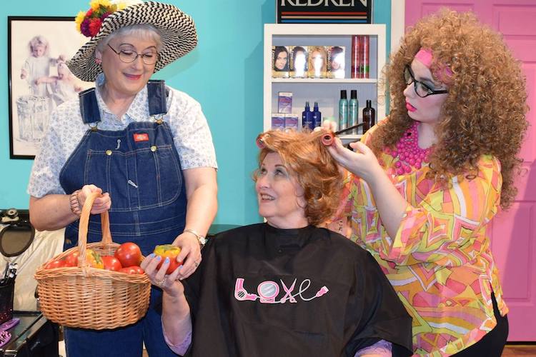 Janice Cross Kerlee, Kay Sanders, Cydney Pennison (photo: Navasota Theatre Alliance)