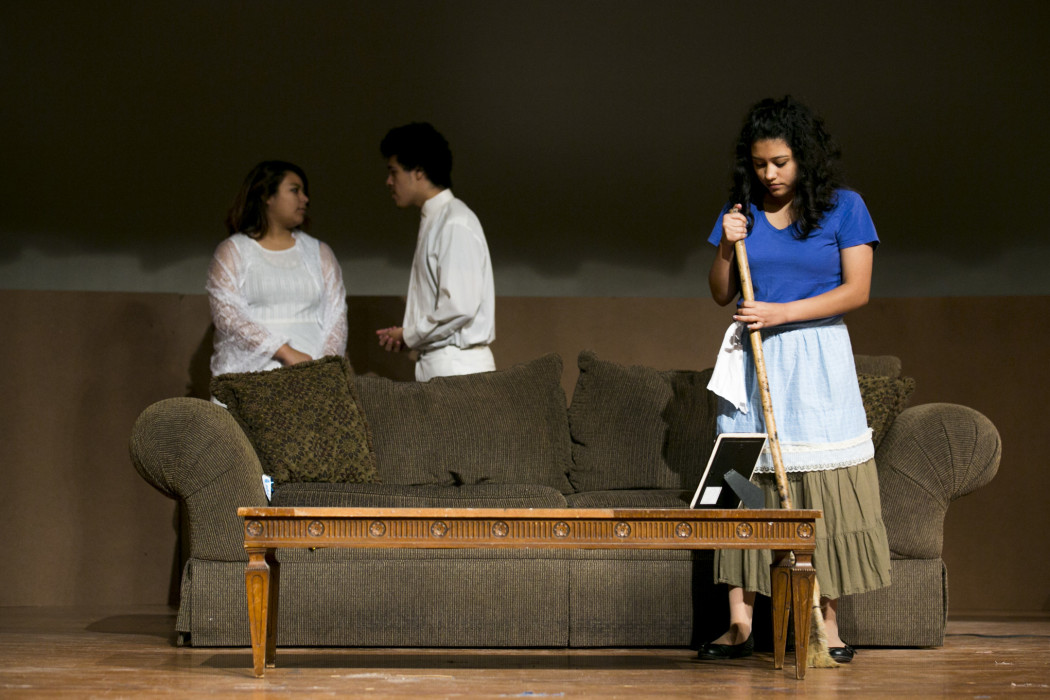 Isabel Balderas, Justin Rivera, Desirée Gonzalez (photo by Kathryn Boyd-Batstone)