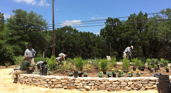 Americore volunteers (photo: Wimberley Players)