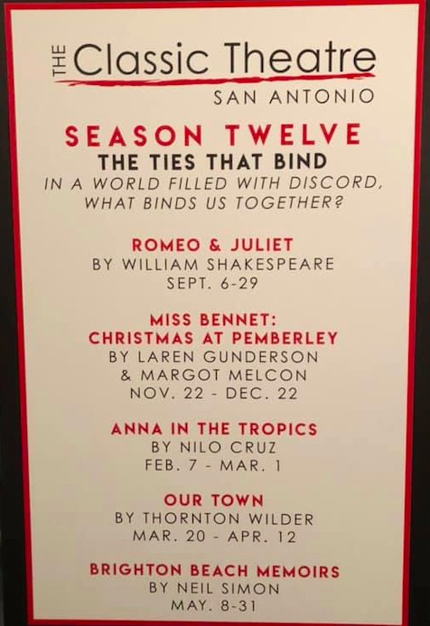 (via Classic Theatre, San Antonio)