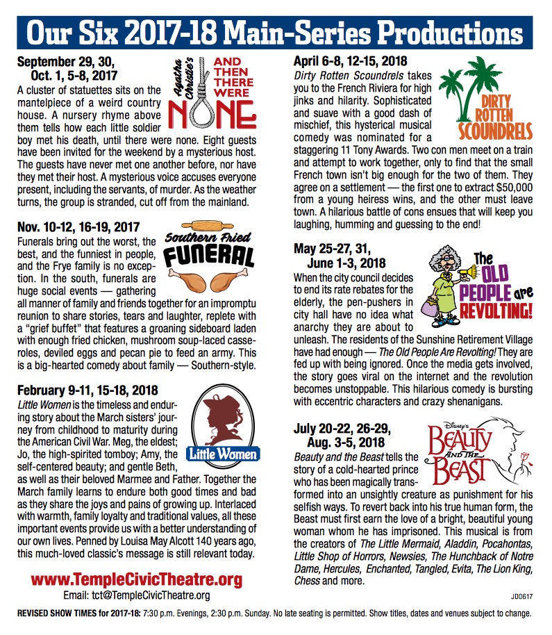 (via Temple Civic Theatre)