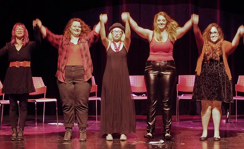 Cast for 2017 production (photo by Amanda Tetens)