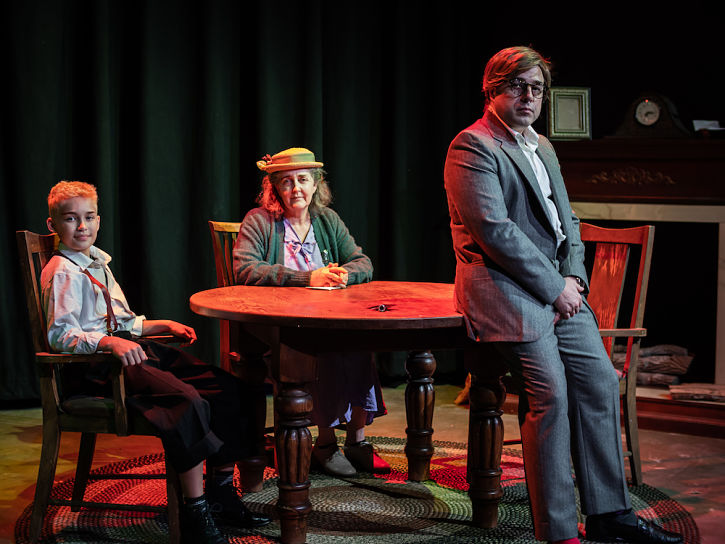 Zak Meisenhelter, Carol Hickey, Luke Hill (photo from Alchemy Theatre)