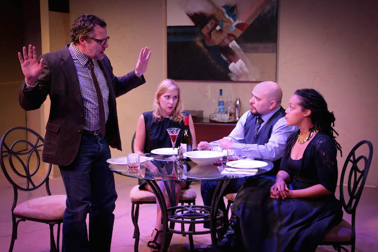 Michael Miller, Molly Karrasch, J. Ben Wolfe, Crystal Bird Caviel (photo: Austin Playhouse)