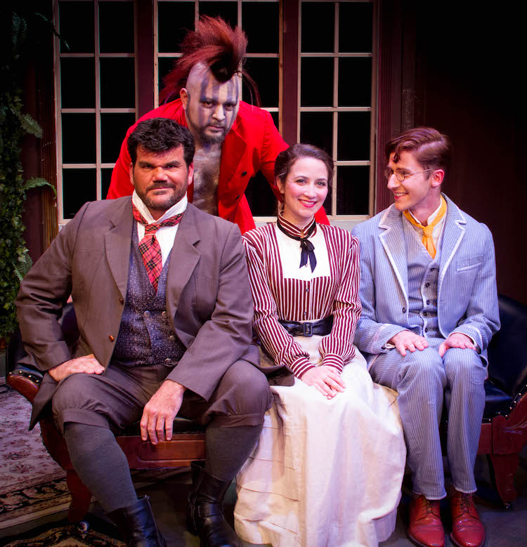 Brian Coughlin, J. Ben Wolfe, Claire Grasso, Aaron Johnson (photo by Jess Hughes)