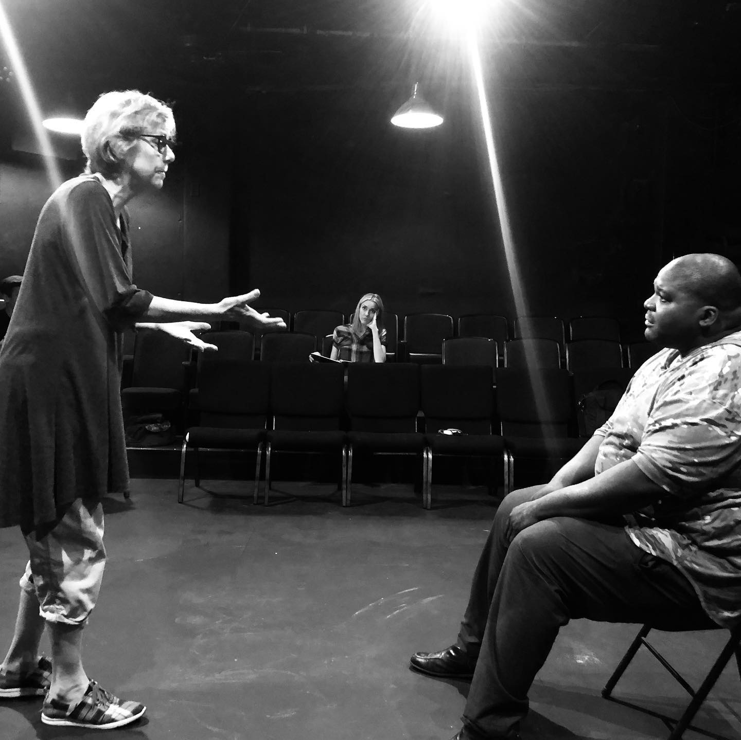 Katherine Catmull, Jill Blackwood, John Christopher (photo via Capital T Theatre)