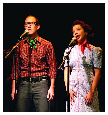 Paul Soileau, Jenny Larson (photo: Bret Brookshire)