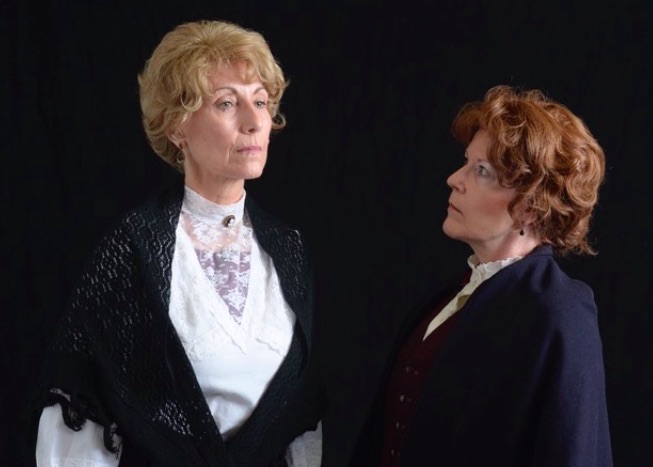Katherine Schroeder, Jan Phillips (photo by Bret Brookshire)