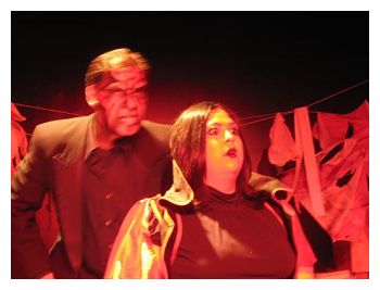 Frank Barajas as Luzbel, Karla Longnion as Astucia