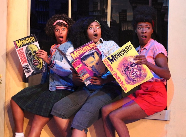 Rebekah Williams, Dorianna James, and Marie Bunch (photo: Woodlawn Theatre)