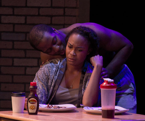 Aaron Alexander, Antoinette Robinson (photo: Capital T Theatre)