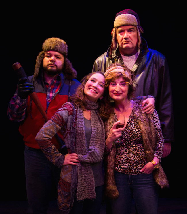 J. Ben Wolfe, Claire Grasso, Boni Hester, Michael Stuart (photo: Austin Playhouse)