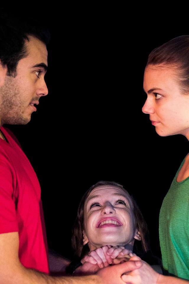 Miguel Di Costanzao, Sarah Nixon, Chrissy Quattro (photo: Overtime Theatre)