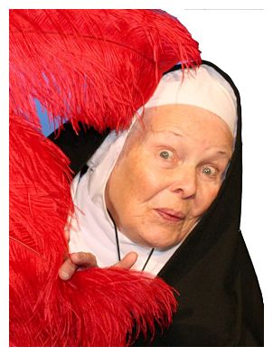 Marijane Vandivier as Mother Superior Mary Regina (photo: Tex-Arts)