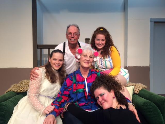 Chelsea Hockaday, Gary Payne, Mary Kennelly, Samantha Bagdon, Mindy Rast-Keenan (photo by Kitty Taylor)