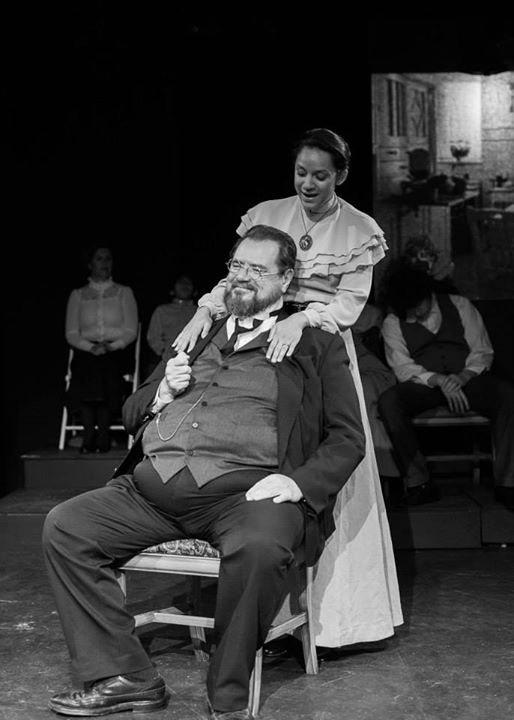 LeRoy Nienow, LiAnne Valerio (photo: Trinity Street Players)