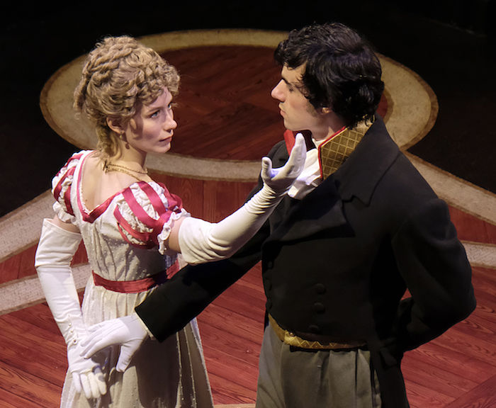 Madison Williams, Robby Atal (photo by Bret Brookshire, costumes by Jennifer Davis)