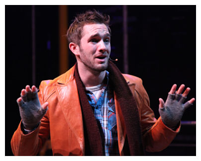 Andrew Cannata as Mark (image: Kirk R. Tuck)