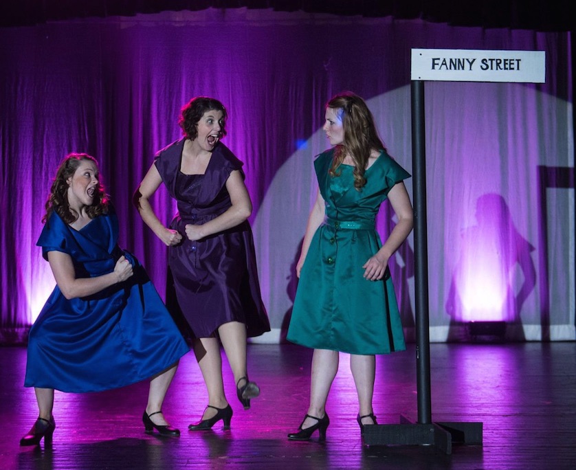 Chelsea Beth Hockaday, Kate Clark, Becky Musser (photo: Will Hollis Snider)