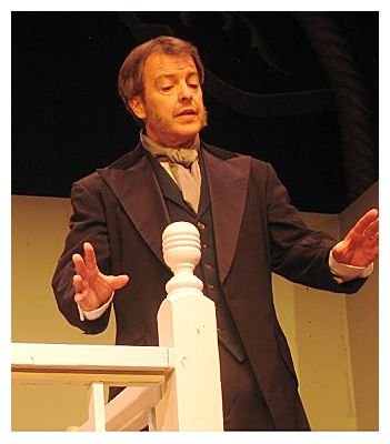 Gary Yowell as Scrooge the plantiff (ALT photo)