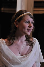 Zoe Buckalew as Cressida (image: Austin Shakespeare)