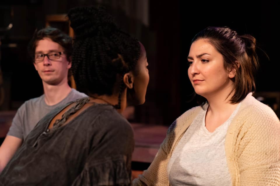 Will Gibson Douglas, Khali McDuff-Sykes, Rosalind Faires (photo by Daniel Ellison