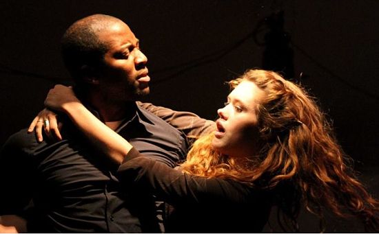 Aaron Alexander, Celina Chapin (photo via Gale Theatre Company)